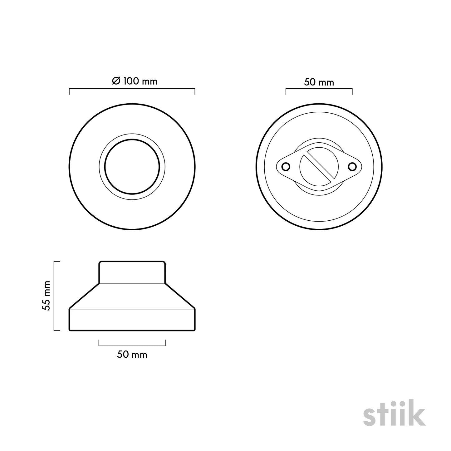 lampenfassung 02 porzellan rund stiik
