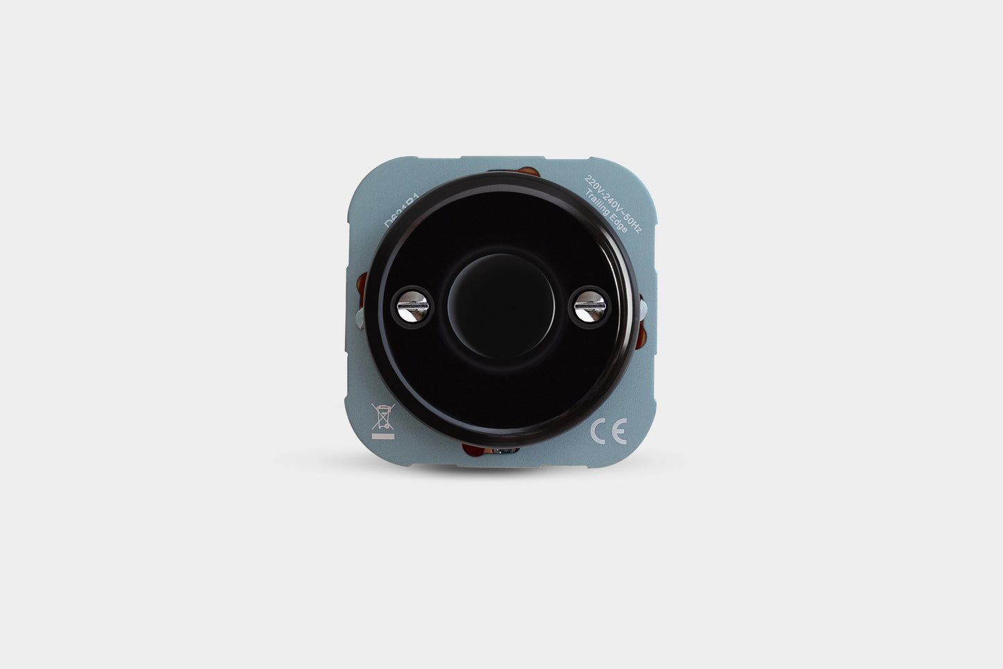 stiik Dimmer 01 aus Porzellan – Schwarz retro rund ohne Rahmen