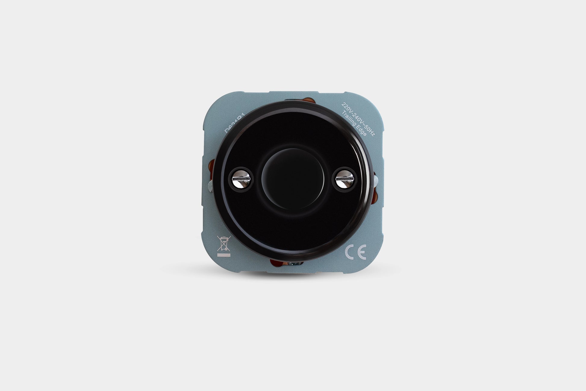 stiik Dimmer 01 aus Porzellan – Schwarz retro rund ohne Rahmen